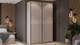 Миниатюра изображения товара Шкаф-купе ТриЯ Оскар Хилтон Т2 1400 / 271059 (ручка черная/кашемир/кашемир сатин)