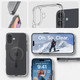 Миниатюра изображения товара Чехол-накладка Spigen Ultra Hybrid Mag Magsafe для iPhone 16 / ACS08207 (Carbon Fiber)