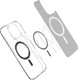 Миниатюра изображения товара Чехол-накладка Spigen Ultra Hybrid Mag Magsafe для iPhone 16 Pro / ACS08131 (Carbon Fiber)