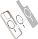 Миниатюра изображения товара Чехол-накладка Spigen Ultra Hybrid Mag Magsafe для iPhone 16 Pro / ACS08138 (Frost Natural Titanium)