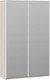 Миниатюра изображения товара Шкаф-купе ТриЯ Оскар Т2 1400 / 271166 (ручка белая/кашемир)