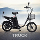 Миниатюра изображения товара Электровелосипед MyWay Truck 1.1 240 18 Pro (15, черный)