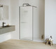 Миниатюра изображения товара Душевая стенка RGW WA-08B / 06100806-154 (черный/ребристое стекло)