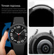 Миниатюра изображения товара Защитный чехол для умных часов Spigen Liquid Air для Samsung Galaxy Watch 6 Classic 43мм / ACS06395 (Matte Black)