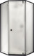 Миниатюра изображения товара Душевой уголок RGW HO-088B / 350608899-24 (черный/матовое стекло)