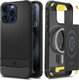 Миниатюра изображения товара Чехол-накладка Spigen Rugged Armor Mag Magsafe для iPhone 15 Pro Max / ACS06561 (Matte Black)