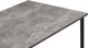 Миниатюра изображения товара Обеденный стол Notta Лиман 140х80 / 615157 (бетон светлый/черный матовый)