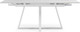 Миниатюра изображения товара Обеденный стол Notta Памелла 140/200х80 / 617086 (белый мрамор alpin white /snow white/белый)