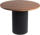 Миниатюра изображения товара Обеденный стол Notta Барел 110 / 615170 (орех кантри/черный)