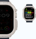 Миниатюра изображения товара Защитный чехол для умных часов Spigen Rugged Armor для Apple Watch Ultra 12 49мм / ACS07381 (Dune Beige)