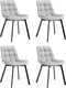 Миниатюра изображения товара Набор стульев Notta Стронг / 598146 (светло-серый/черный, 4шт)