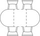 Миниатюра изображения товара Обеденный стол Woodville Аллофан / 615225 (миланский орех)