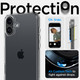 Миниатюра изображения товара Чехол-накладка Spigen Ultra Hybrid для iPhone 16 Plus / ACS08069 (Crystal Clear)