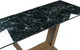 Миниатюра изображения товара Обеденный стол Woodville Иматра / 462388 (мрамор черный/черная шагрень)