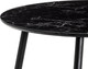 Миниатюра изображения товара Обеденный стол Woodville Кловис / 462138 (черный мрамор/черный)