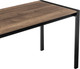 Миниатюра изображения товара Обеденный стол Woodville Центавр / 420989 (велингтон/черный матовый)