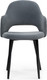 Миниатюра изображения товара Стул Woodville Гутрид / 507226 (серый/черный)
