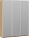 Миниатюра изображения товара Шкаф-купе ТриЯ Оскар Т2 1800 / 271185 (ручка белая/дуб крафт золотой)