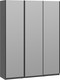 Миниатюра изображения товара Шкаф-купе ТриЯ Оскар Т2 1800 / 271164 (ручка черная/серый графит)