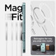 Миниатюра изображения товара Чехол-накладка Spigen Liquid Crystal Mag Magsafe для iPhone 16 / ACS08390 (Clear)