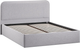 Миниатюра изображения товара Двуспальная кровать ТриЯ Тиффани Тип 1 c ПМ 180x200 (микровелюр Jercy Silver)
