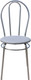 Миниатюра изображения товара Стул Mio Tesoro Венский (серый/хром)