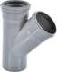 Миниатюра изображения товара Тройник внутренней канализации МультиМирПласт Ду 110х110х45