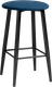 Миниатюра изображения товара Табурет барный Woodville Гангток / 469983 (темно-синий/черный матовый)