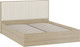 Миниатюра изображения товара Каркас кровати ТриЯ Сэнди Тип 2 160x200 / 211.007.000 (вяз благородный/велюр бежевый)