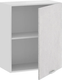 Миниатюра изображения товара Шкаф навесной для кухни ТриЯ Гранита 1В6 с одной дверью (белый/бетон снежный)