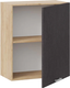 Миниатюра изображения товара Шкаф навесной для кухни ТриЯ Гранита 1В6 с одной дверью (дуб крафт золотой/бетон графит)