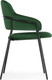 Миниатюра изображения товара Стул Woodville Инклес / 483854 (темно-зеленый/черный глянец)