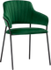 Миниатюра изображения товара Стул Woodville Инклес / 483854 (темно-зеленый/черный глянец)