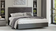 Миниатюра изображения товара Двуспальная кровать ТриЯ Бетта Тип 1 160x200 / 413.001.000 (серый графит/велюр серый)