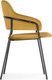 Миниатюра изображения товара Стул Woodville Инклес / 483856 (желтый/черный глянец)