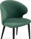 Миниатюра изображения товара Стул Woodville Алсисар / 469974 (катания изумруд/черный)