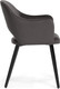 Миниатюра изображения товара Стул Woodville Апри / 464178 (графитовый/черный глянец)