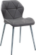 Миниатюра изображения товара Стул Woodville Вальд / 464192 (экокожа серый/серый глянец)