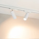 Миниатюра изображения товара Трековый светильник Arlight LGD-ARTEMIS-TRACK-4TR-R55-12W Warm3000 WH 8-80deg / 048322