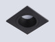 Миниатюра изображения товара Точечный светильник Ambrella TN102828 BK/BK (черный/черный)