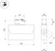 Миниатюра изображения товара Трековый светильник Arlight LGD-LOFT-TRACK-2TR-S170-10W Warm3000 BK 24deg / 036469