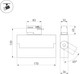 Миниатюра изображения товара Трековый светильник Arlight LGD-LOFT-TRACK-4TR-S170-20W Warm3000 BK 24deg / 026233