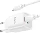 Миниатюра изображения товара Зарядное устройство сетевое Hoco C149A Charm 30W + кабель (белый)