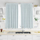 Миниатюра изображения товара Комплект штор Домашняя мода Рональдо (2шт, 148x160, голубой)