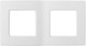 Миниатюра изображения товара Рамка для выключателей и розеток Bylectrica ЮЛИГ.735212.372 (белый)