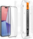 Миниатюра изображения товара Защитное стекло для телефона Spigen Glas.tr Ez Fit Fc для iPhone 15 / AGL06908 (черный)