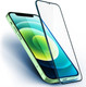 Миниатюра изображения товара Защитное стекло для телефона Spigen Glass Fc для iPhone 12 Mini / AGL01534 (черный)