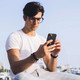 Миниатюра изображения товара Защитное стекло для камеры телефона Spigen Optik Ez Fit Camera Pr. iPhone 14/14 Plus/15/15 Plus / AGL05213 (2шт, черный)