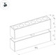 Миниатюра изображения товара Трековый светильник Arlight MAG-DOTS-FOLD-25-S800-24W Day4000 BK 30deg / 034231