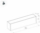 Миниатюра изображения товара Трековый светильник Arlight MAG-FLAT-25-L800-24W Day4000 BK 100deg / 034212